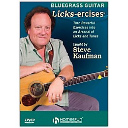 Homespun Bluegrass Guitar Licks-Ercises - DVD