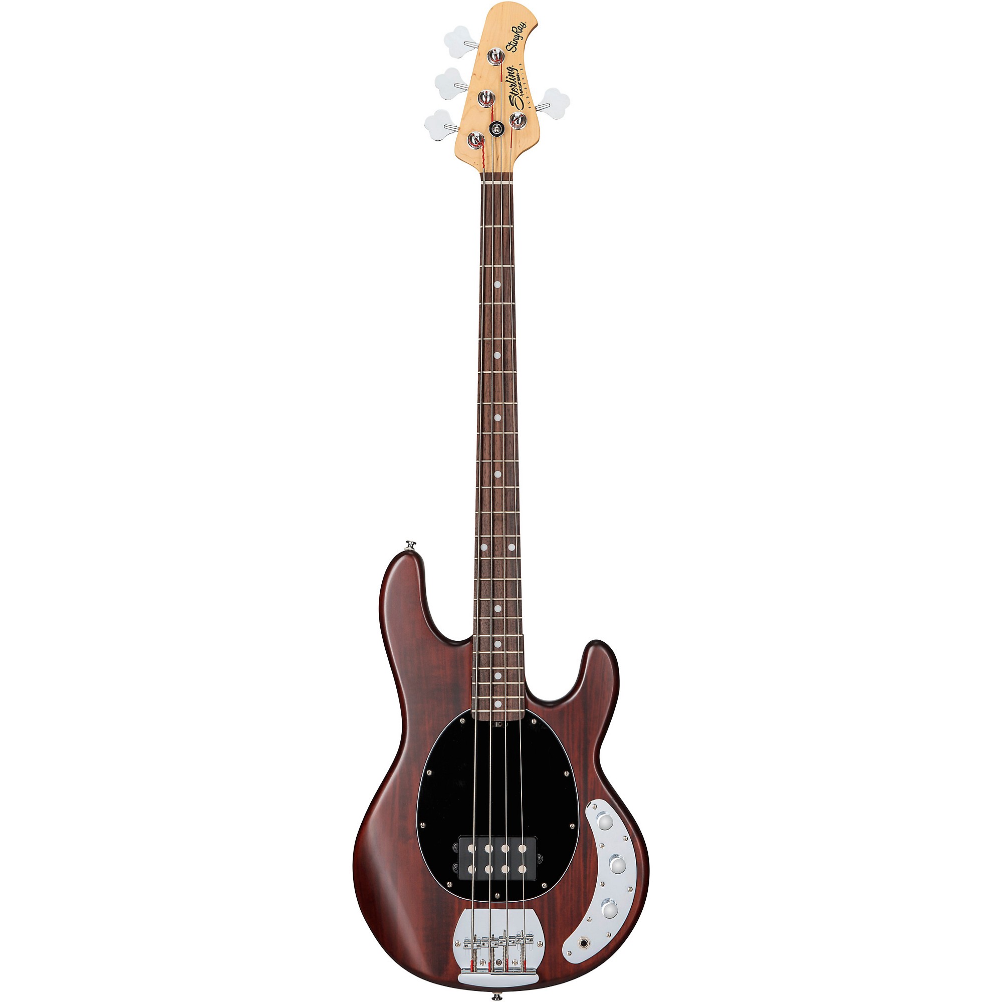 Sterling by Music Man StingRay Ray4 Electric Bass Walnut Stain 