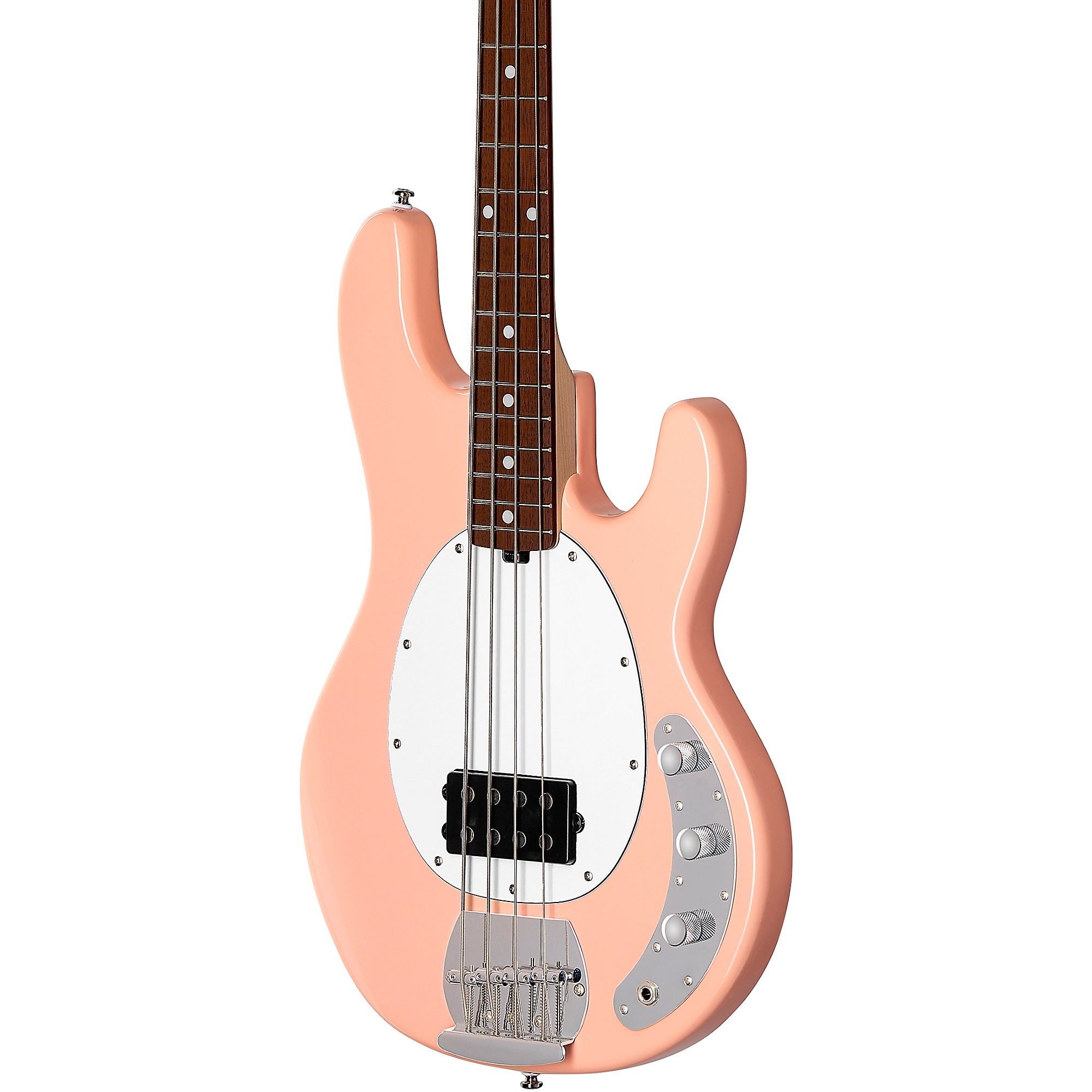 Sterling by Music Man StingRay Ray4 Electric Bass Pueblo Pink 