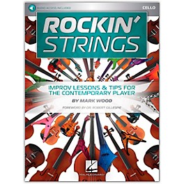 Hal Leonard Rockin' Strings: Cello - Improv Lessons & Tips for the Contemporary Player Book/Audio Online