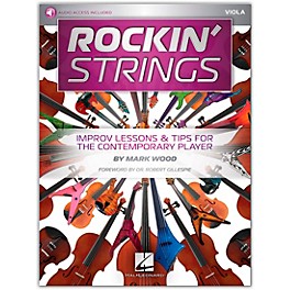 Hal Leonard Rockin' Strings: Viola - Improv Lessons & Tips for the Contemporary Player Book/Audio Online