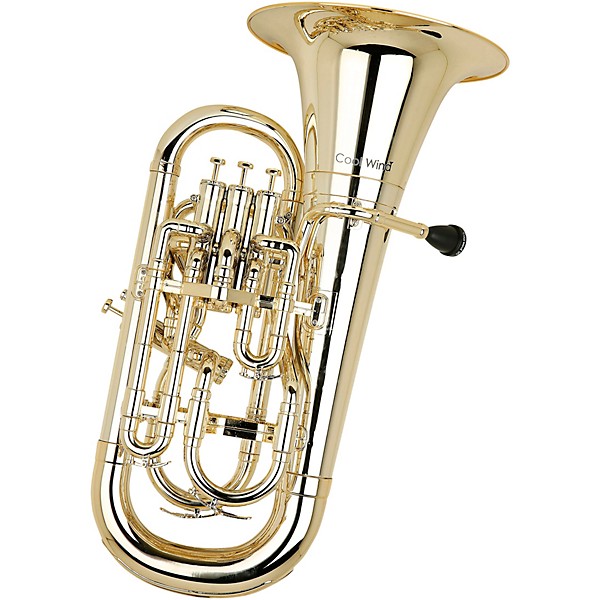 Cool Wind CEU-200 Metallic Series 4-Valve Plastic Euphonium Lacquer