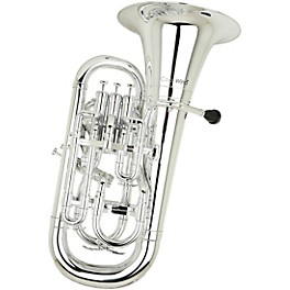 Cool Wind CEU-200 Metallic Series 4-Valve Plastic Euphonium Silver