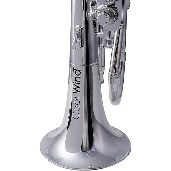 Cool Wind CFG-200 Metallic Series Plastic Bb Flugelhorn Silver