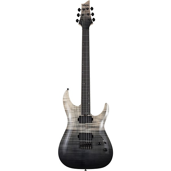 Schecter Guitar Research C-1 SLS Elite Electric Guitar Black Fade Burst