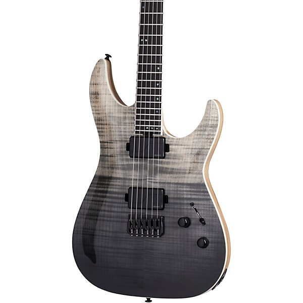 Schecter Guitar Research C-1 SLS Elite Electric Guitar Black Fade Burst