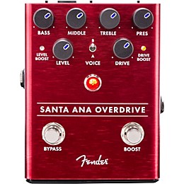 Open Box Fender Santa Ana Overdrive Effects Pedal Level 1