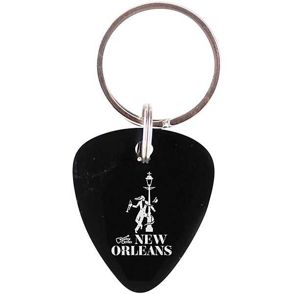 Clearance Guitar Center New Orleans Guitar Pick Keychain