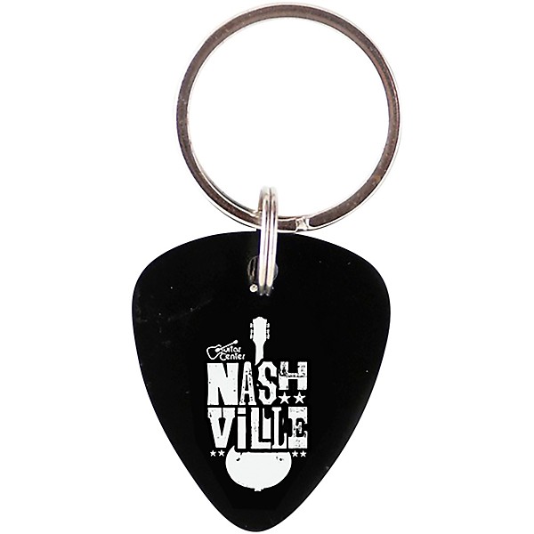 Guitar Center Nashville Guitar Pick Keychain