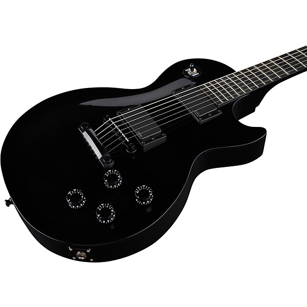 Gibson Custom Les Paul Custom Chambered Blackout Electric Guitar Ebony