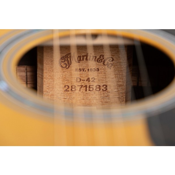 Martin D-42 Standard Dreadnought Acoustic Guitar Aged Toner