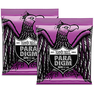 Ernie Ball Paradigm Power Slinky Electric Guitar Strings 2-Pack for sale