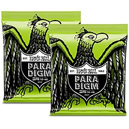 Ernie Ball 2 Pack- Paradigm Regular Slinky Electric Guitar Strings Bundle