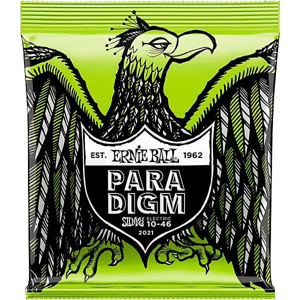 Ernie Ball 2 Pack- Paradigm Regular Slinky Electric Guitar Strings Bundle