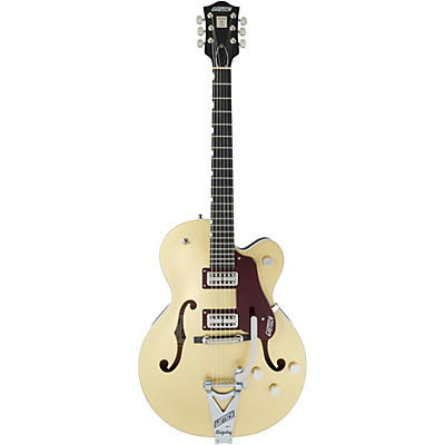 Gretsch Guitars G6118t-135 Players Edition 135Th Anniversary Single-Cutaway Electric Guitar With Bigsby Two-Tone Casino Gold/Dark Cherry for sale