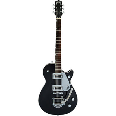 Gretsch Guitars G5230t Electromatic Jet Ft Single-Cut With Bigsby Electric Guitar Black for sale