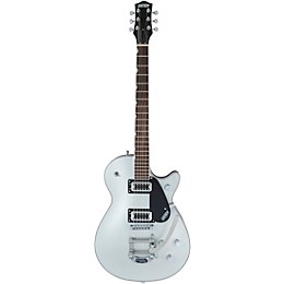 Gretsch Guitars G5230T Electromatic Jet FT Single-Cut With Bigsby Electric Guitar Airline Silver