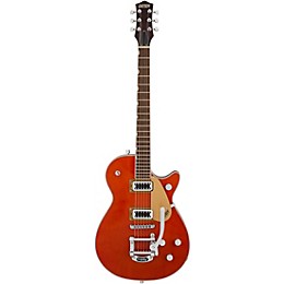 Gretsch Guitars G5230T Electromatic Jet FT Single-Cut With Bigsby Electric Guitar Orange Stain
