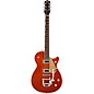 Gretsch Guitars G5230T Electromatic Jet FT Single-Cut With Bigsby Electric Guitar Orange Stain