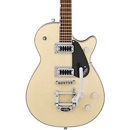 Gretsch Guitars G5230T Electromatic Jet FT Single-Cut With Bigsby Electric Guitar Two-Tone Vintage White/London Grey