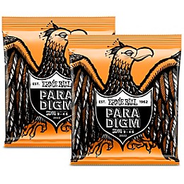 Ernie Ball 2 Pack- Paradigm Hybrid Slinky Electric Guitar Strings Bundle