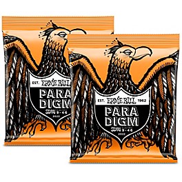 Ernie Ball 2 Pack- Paradigm Hybrid Slinky Electric Guitar Strings Bundle