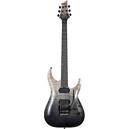 Open Box Schecter Guitar Research C-1 FR SLS Elite Electric Guitar Level 2 Black Fade Burst 190839920508