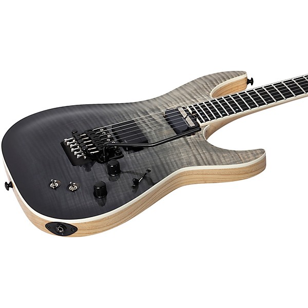 Schecter Guitar Research C-1 FR-S SLS Elite Electric Guitar Black Fade Burst