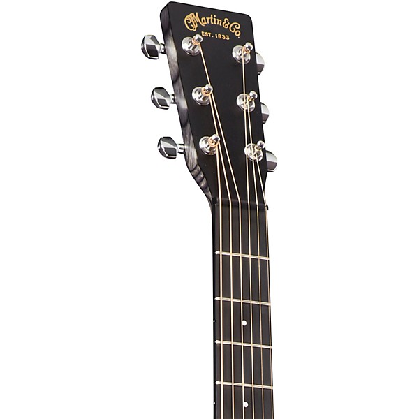Martin Special 000 Cutaway X Style Acoustic-Electric Guitar Black Black