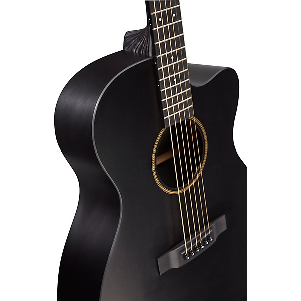 Martin Special 000 Cutaway X Style Acoustic-Electric Guitar Black Black