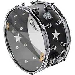 Clearance Trick Star Aluminum Snare Drum in Gamblers Gun Gray, 14 x 6.5"