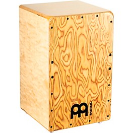 MEINL Woodcraft Series String Cajon with Makah Burl Frontplate Makah Burl