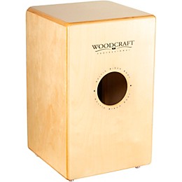 Open Box MEINL Woodcraft Series String Cajon with Makah Burl Frontplate Level 1  Makah Burl