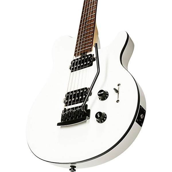 Sterling by Music Man S.U.B. Axis Electric Guitar Gloss White