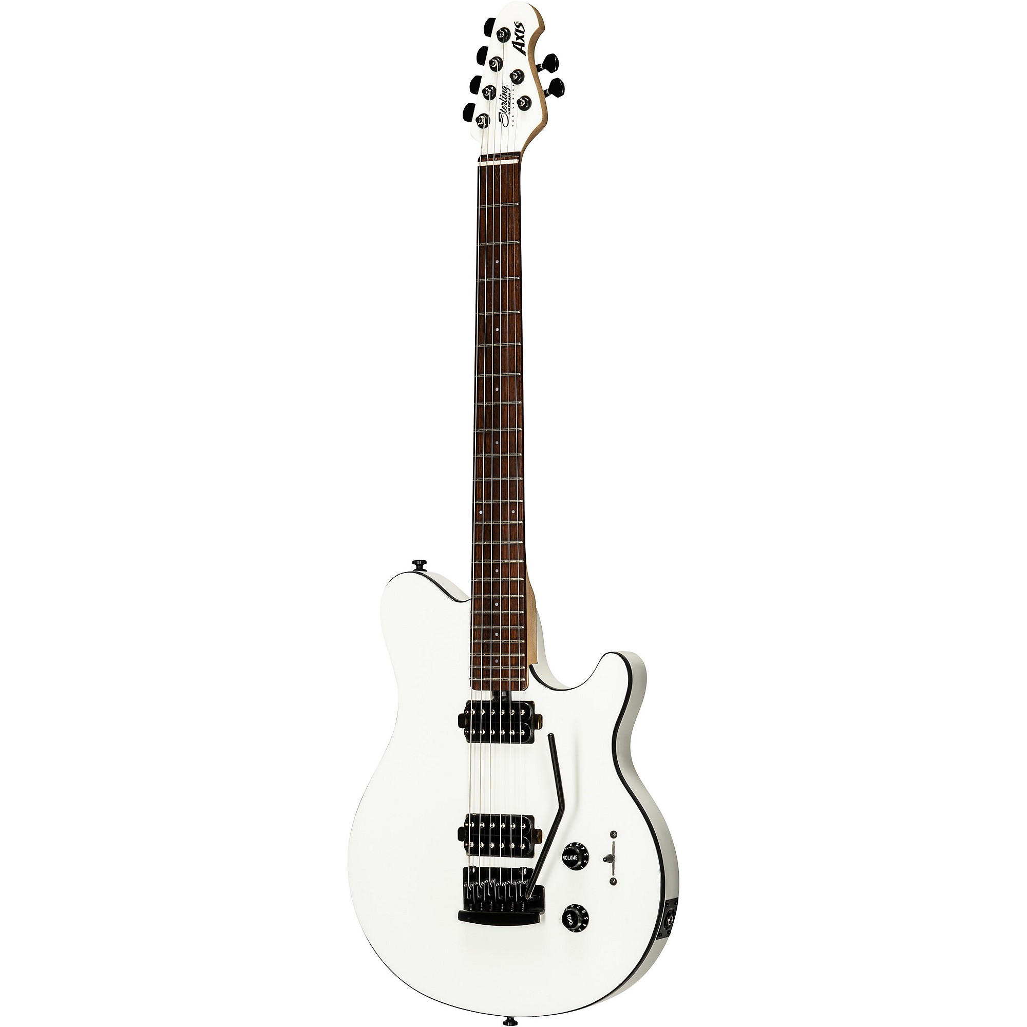 Sterling by Music Man S.U.B. Axis Electric Guitar Gloss White 