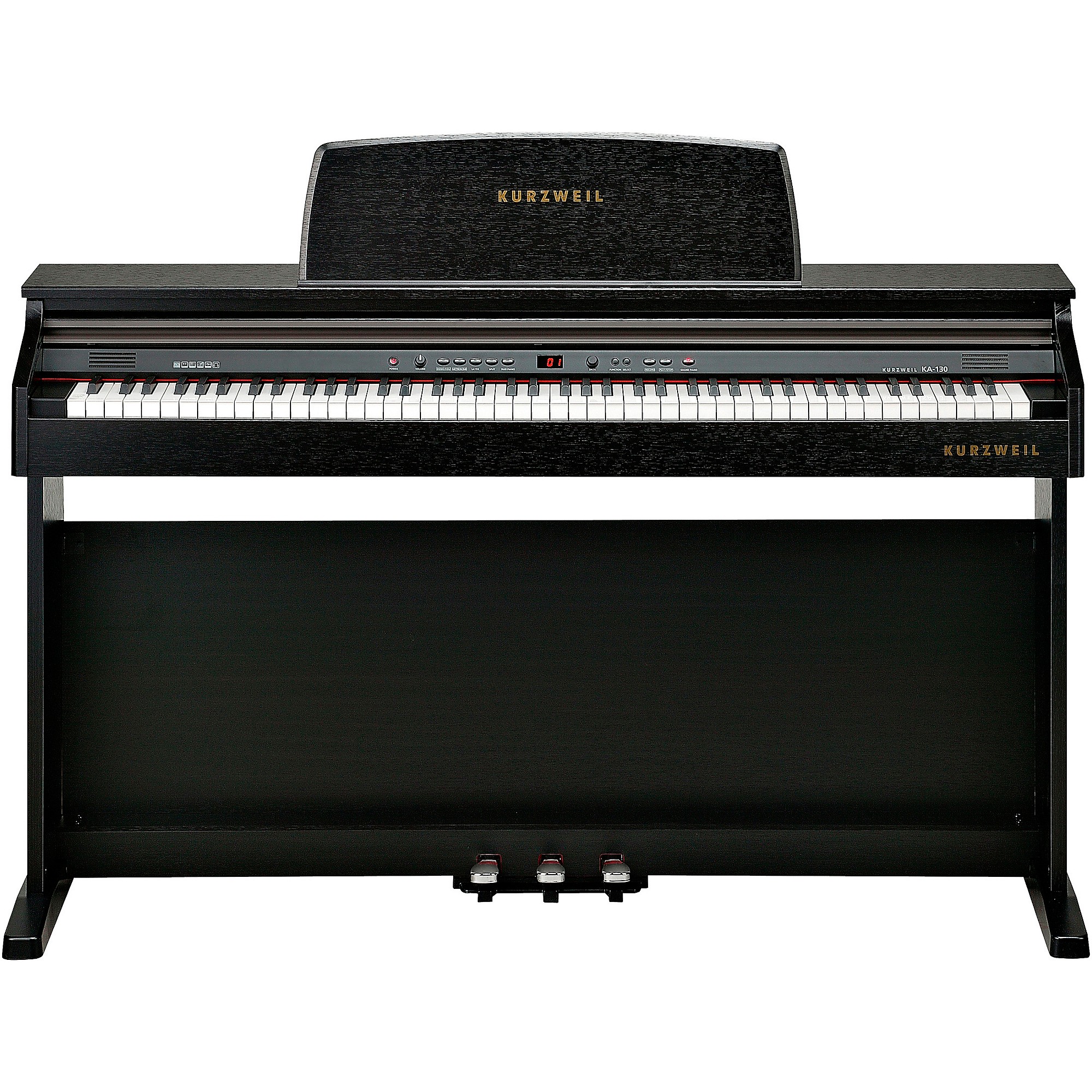 Kurzweil Home KA130 Digital Piano Rosewood 88 Key Guitar Center