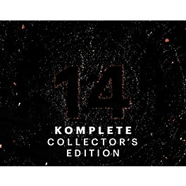 Native Instruments KOMPLETE 14 Collector's Edition Upgrade From KOMPLETE ULTIMATE 8-14