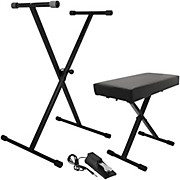 KPK6550 Keyboard Stand/Bench Pack With KSP100 Sustain Pedal