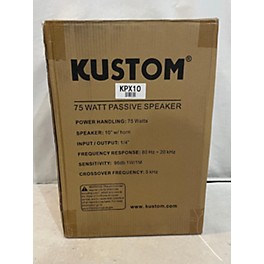 Used Kustom KPX10 Unpowered Speaker