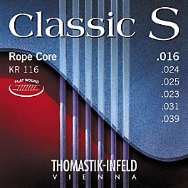 Thomastik KR116 Classic S Series Flatwound Light Guitar Strings