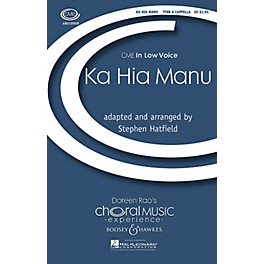 Boosey and Hawkes Ka Hia Manu (CME In Low Voice) TTBB A Cappella arranged by Stephen Hatfield