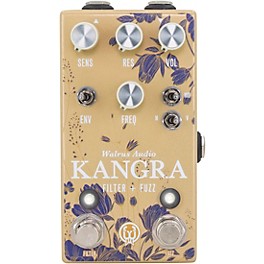 Open Box Walrus Audio Kangra Filter Fuzz Effects Pedal Floral Series 2024 Level 1 Beige