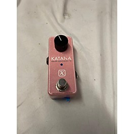Used Keeley Katana Clean Boost Effect Pedal