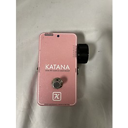 Used Keeley Katana Duel Fet Class A Clean Boost Effect Pedal