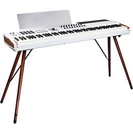 Arturia KeyLab 88 MKII Keyboard Controller and Matching Wooden Legs