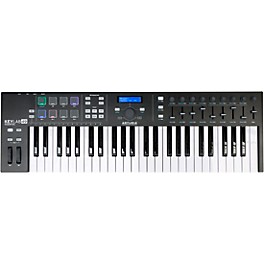 Open Box Arturia KeyLab Essential 49 MIDI Keyboard Controller Black Edition