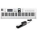 Arturia KeyLab Essential 61 mk3 Keyboard Controller With Universal Sustain Pedal White