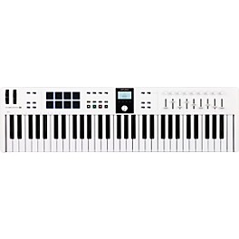 Arturia KeyLab Essential 61 mk3 MIDI Keyboard Controller - White