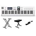 Arturia KeyLab Essential 61 mk3 MIDI Keyboard Controller Essentials Bundle White