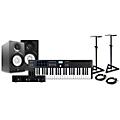 Arturia KeyLab Essential MK3 MIDI Keyboard Controller with Minifuse 2 USB Audio Interface and Yamaha ... Black 49 Key Package